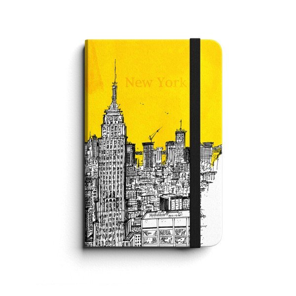 Hard Cover Notebook: 
New York