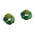 Bubbles Clay 
Studs