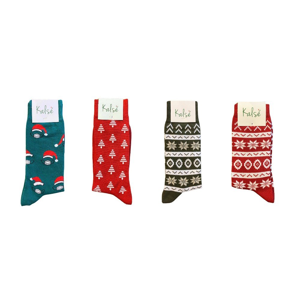 Christmas Socks 
Bundle of Four