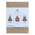 Set of 6 Greeting Cards: "The Cross Stitch" Collection 2