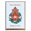 Greeting Card: Merry 
Christmas & Happy New Year