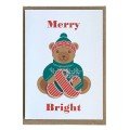 Greeting Card: 
Merry & Bright