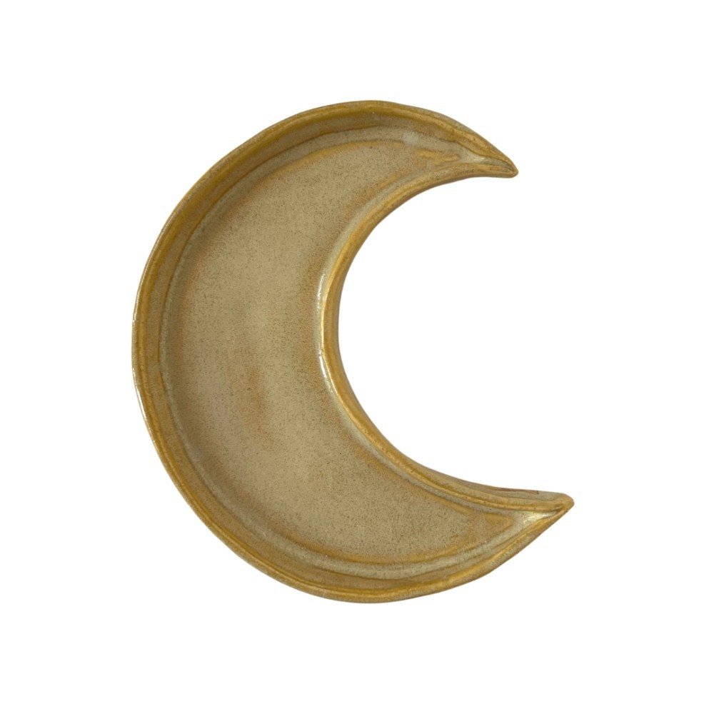 Crescent Moon 
Ceramic Dish
