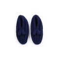 Navy Blue 
Knitted Slippers