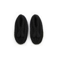 Black Knitted 
Slippers