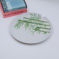 Porcelain Plate: 
Bamboo Tree