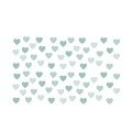 Wall Stickers 
Green Hearts Design