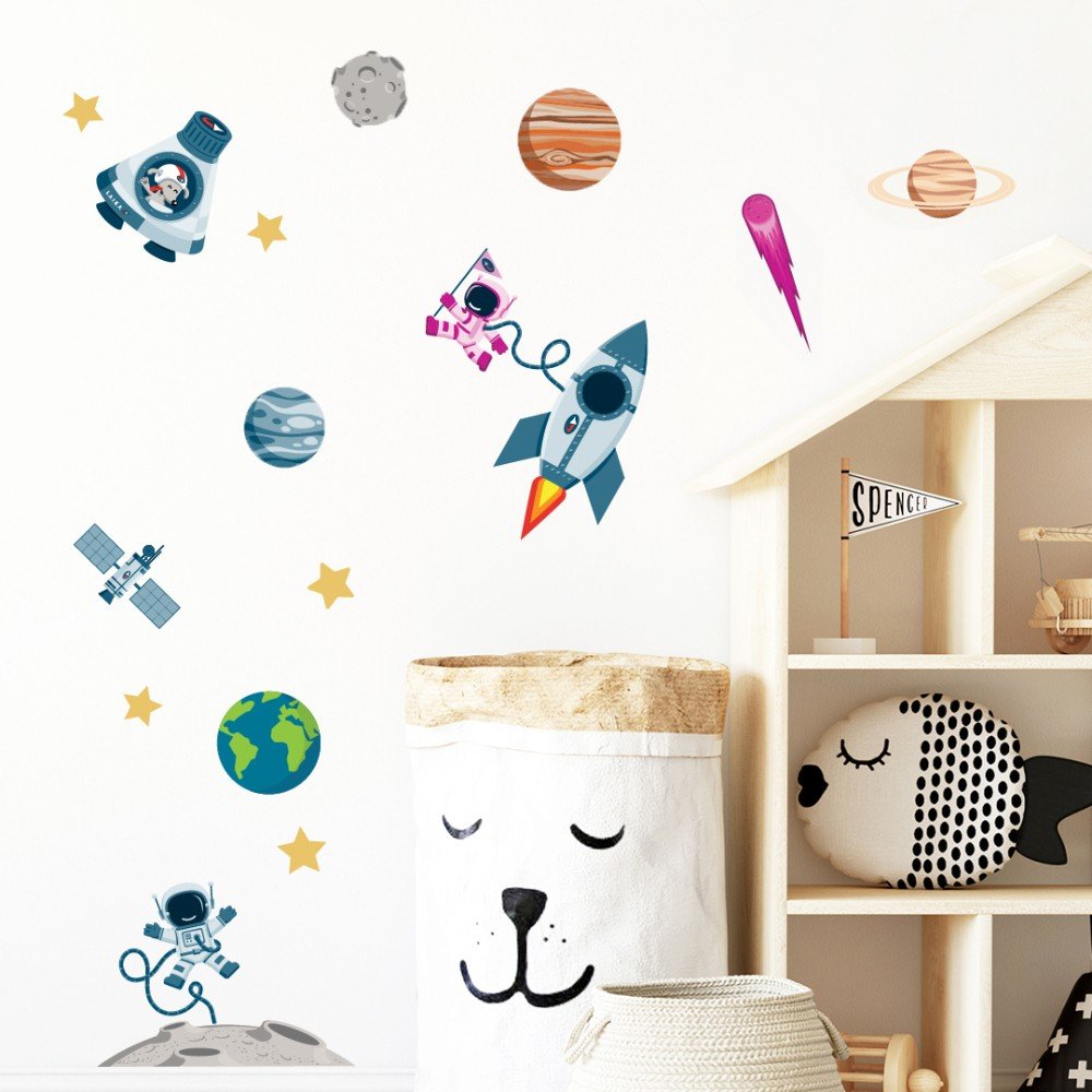 Wall Stickers 
Space Design