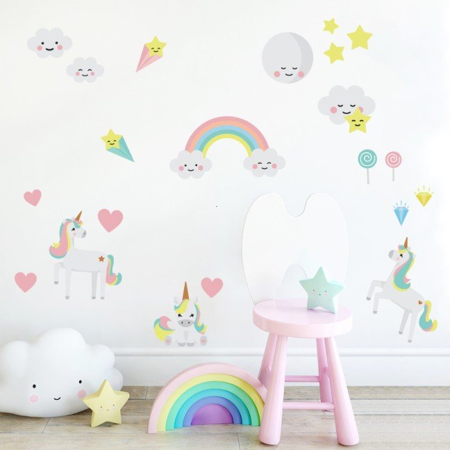 Wall Stickers 
Unicorn Design