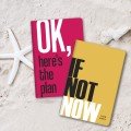 'If Not' A6 Colored 
Notebook