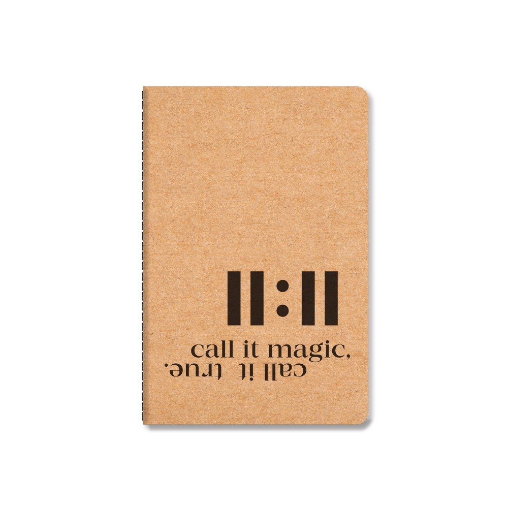 '11:11' A6 Kraft 
Notebook