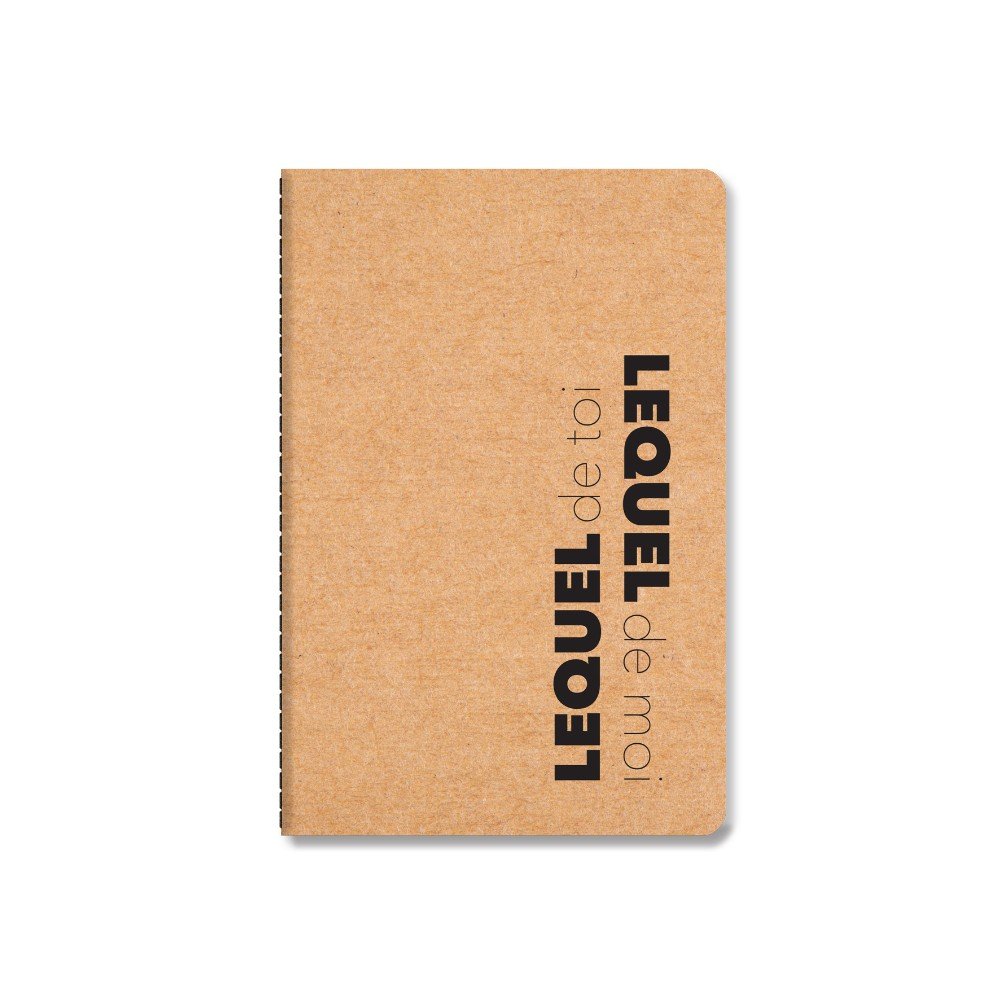 'Lequel' A6 Kraft 
Notebook