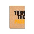 'Turn' A6 Kraft 
Notebook