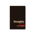'Thoughts' A6 Kraft 
Notebook
