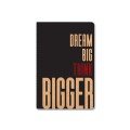 'Dream Big' A6 Kraft 
Notebook