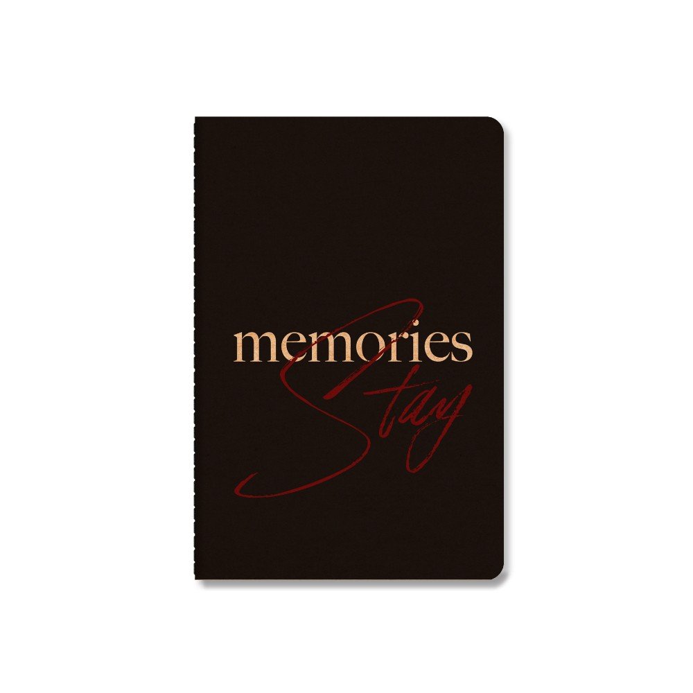 'Memories' A6 Kraft 
Notebook