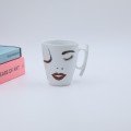 Two Porcelain Mugs: 
Lola & Aurora