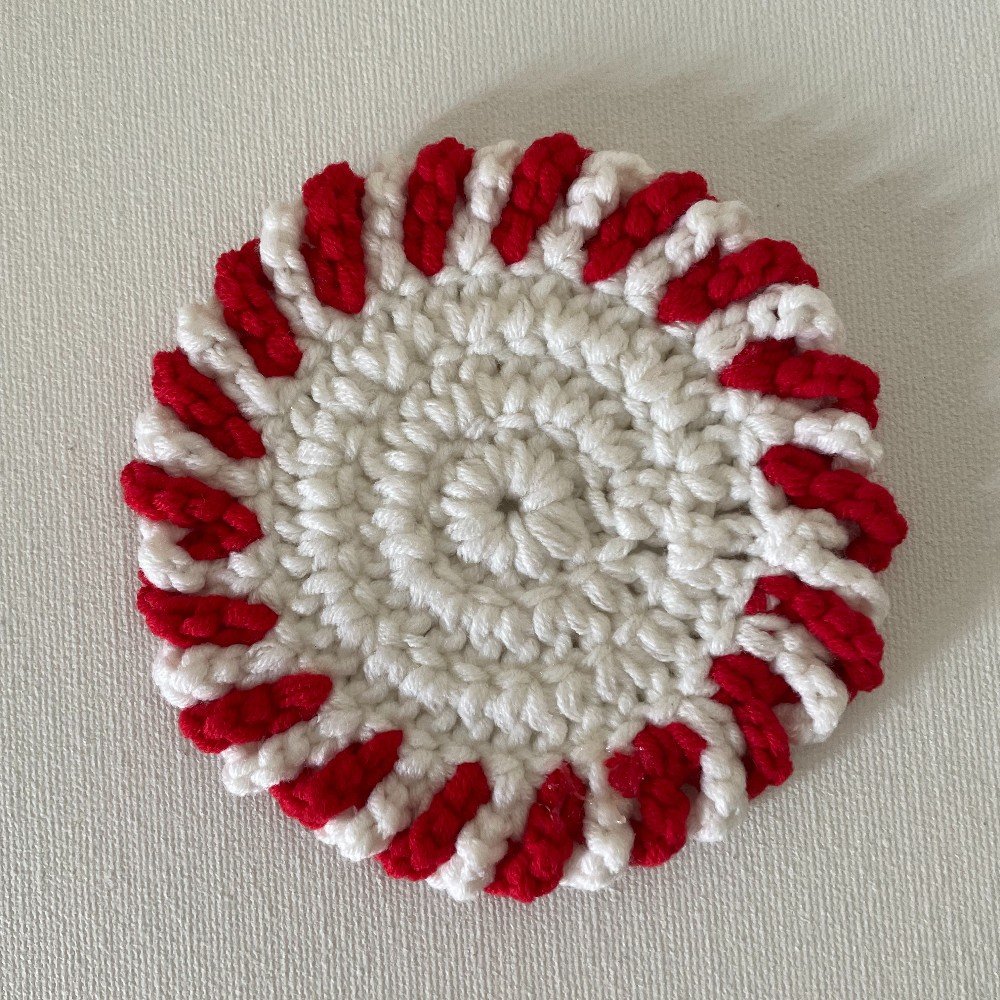 Crochet Christmas 
Coaster