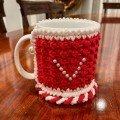 Customizable Crochet 
Christmas Mug Warmer
