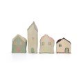 Handmade miniature clay village figurines – Design 2