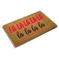 Holiday Doormat: 
Fa La La La La