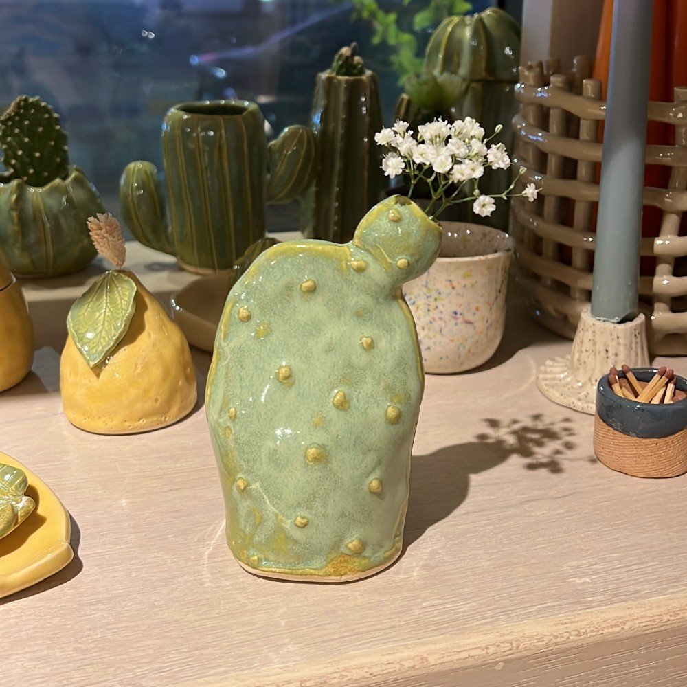 Decorative Ceramic
Cactus Vase