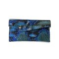 Blue Lizard Genuine 
Leather Wallet