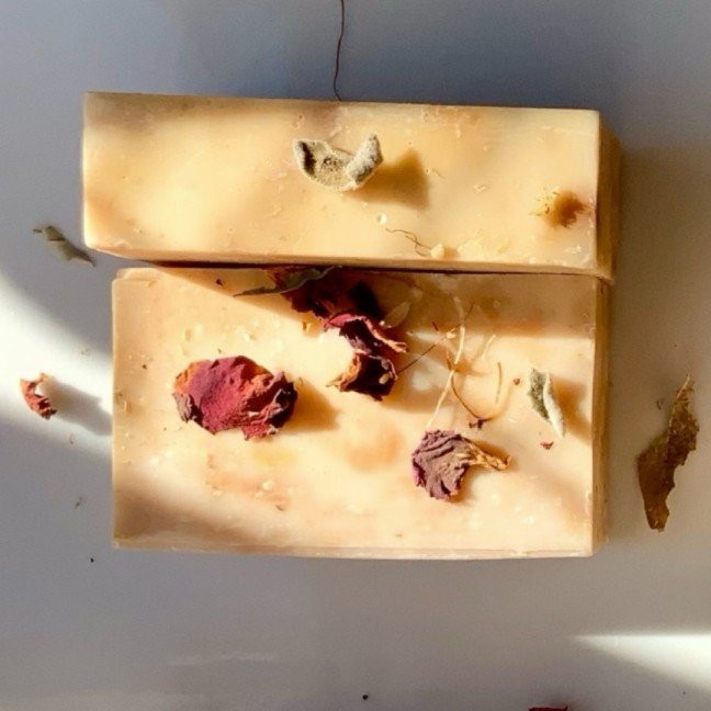 Organic Rose 
Soap
