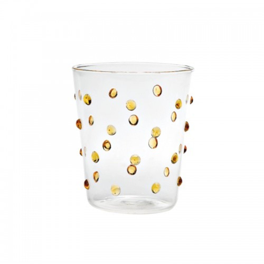 Set of 6 Party Tumbler 
Yellow Glasses