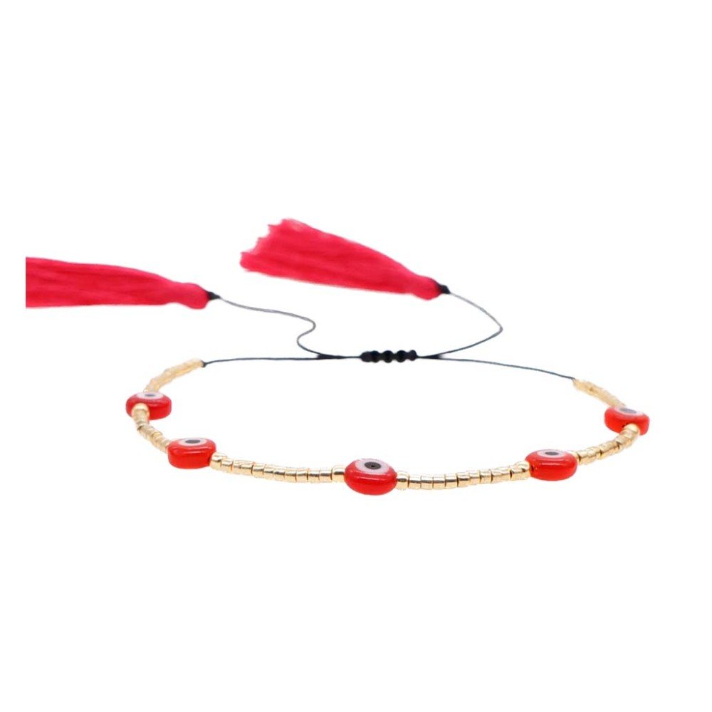 Set of 2 Fatima Hand 
Red Bracelets