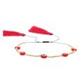 Set of 2 Fatima Hand 
Red Bracelets