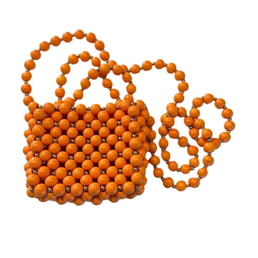 Small Wooden 
Beads Bag