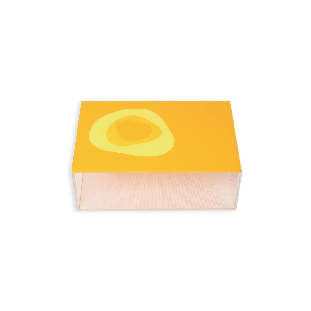 Orange Evil Eye 
Plexi Storage Box