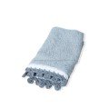 Set of 3 Grey 
Crochet Towels