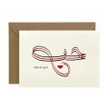 Set of 4 Greeting Cards: 
"Love Is In The Air" Collection