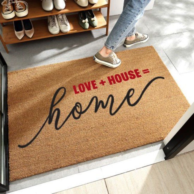 Doormat: 
Love + House