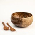 Hand-carved Coconut 
Shell Bowl