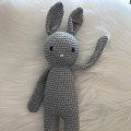 Light Grey 
Crochet Bunny