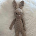 Beige 
Crochet Bunny